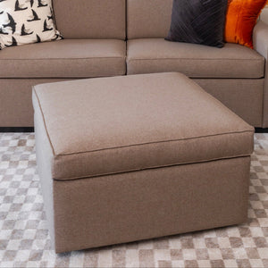 Storage Ottoman with Serving Tray