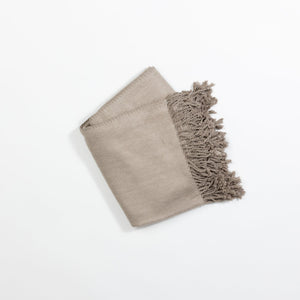Bamboo Tassel Throw