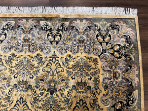 Pak Persian Rug 8x10, Allover Pattern, Fine 225 KPSI, Cream