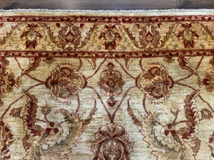 Indian Mahal Rug 7x9, Traditional Wool Carpet
