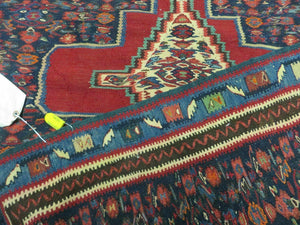 4' X 5' Antique Handmade Turkish Wool Kilim Flat weave Rug Blanket Tribal