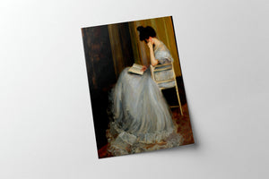 Portrait Woman Reading