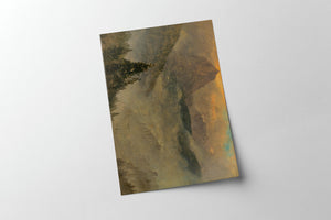 Winter Mountain Range