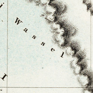 Vintage Map of Egypt 1832