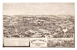 Vintage Map of Terryville, Connecticut 1894