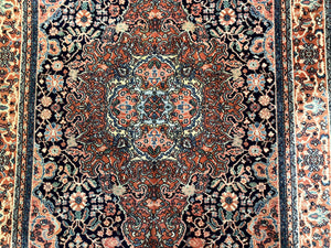 Karastan Rug 5.9 x 9, Kashan Medallion #741, Original Collection 700 Series, Discontinued, Wool Pile