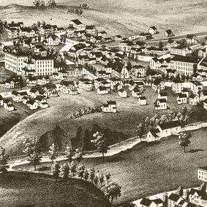 Vintage Map of Antwerp, New York 1888