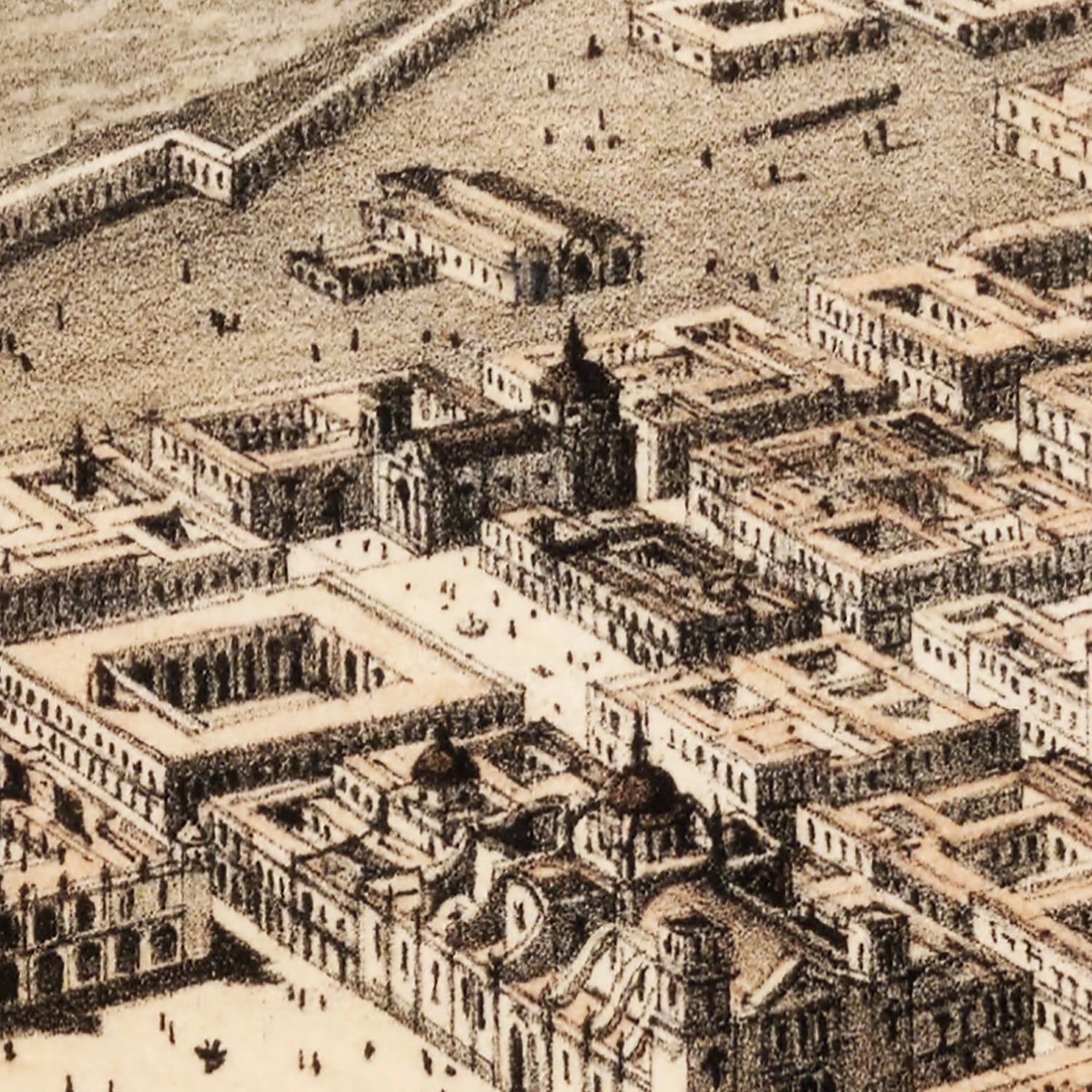 Vintage Map of Veracruz, Mexico 1862