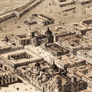 Vintage Map of Veracruz, Mexico 1862