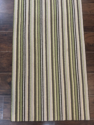 Stark Power Loomed Striped Runner Rug 2x10, Multicolor Vintage Stark Carpet