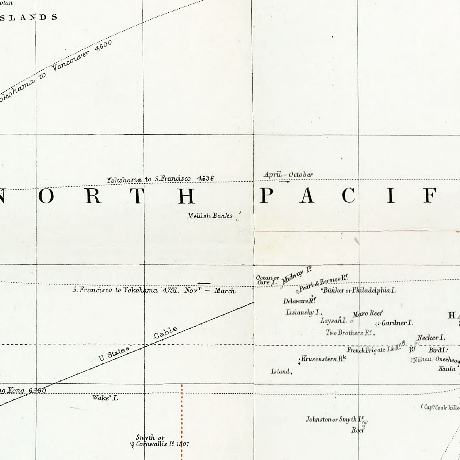 Vintage World Map 1904
