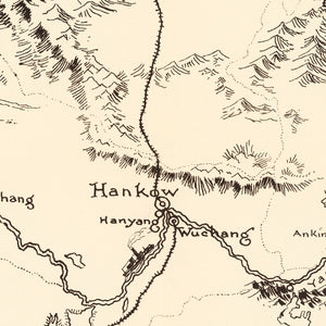 Picture Map of China 1932