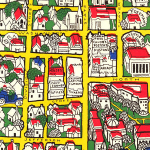 Vintage Map of University of Michigan 1926