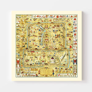 Vintage Map of Beijing, China 1936