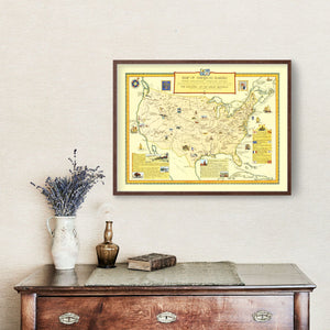 Map of America's Making 1926