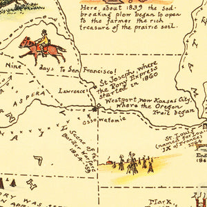 Map of America's Making 1926