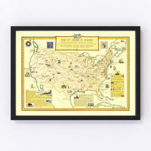 Map of America's Making 1926