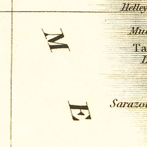 Vintage Map of Florida 1831