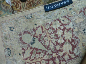 8' X 10' Safavieh Handmade Pakistan Oriental Floral Wool Rug Hand Knotted Organic