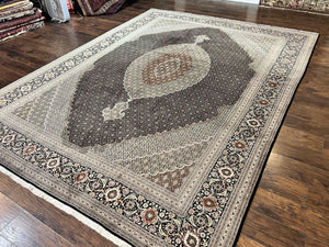 Exquisite Persian Tabriz Rug - 10x13, 400 KPSI, Herati Pattern