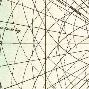 Vintage Map of North Pole, 1665