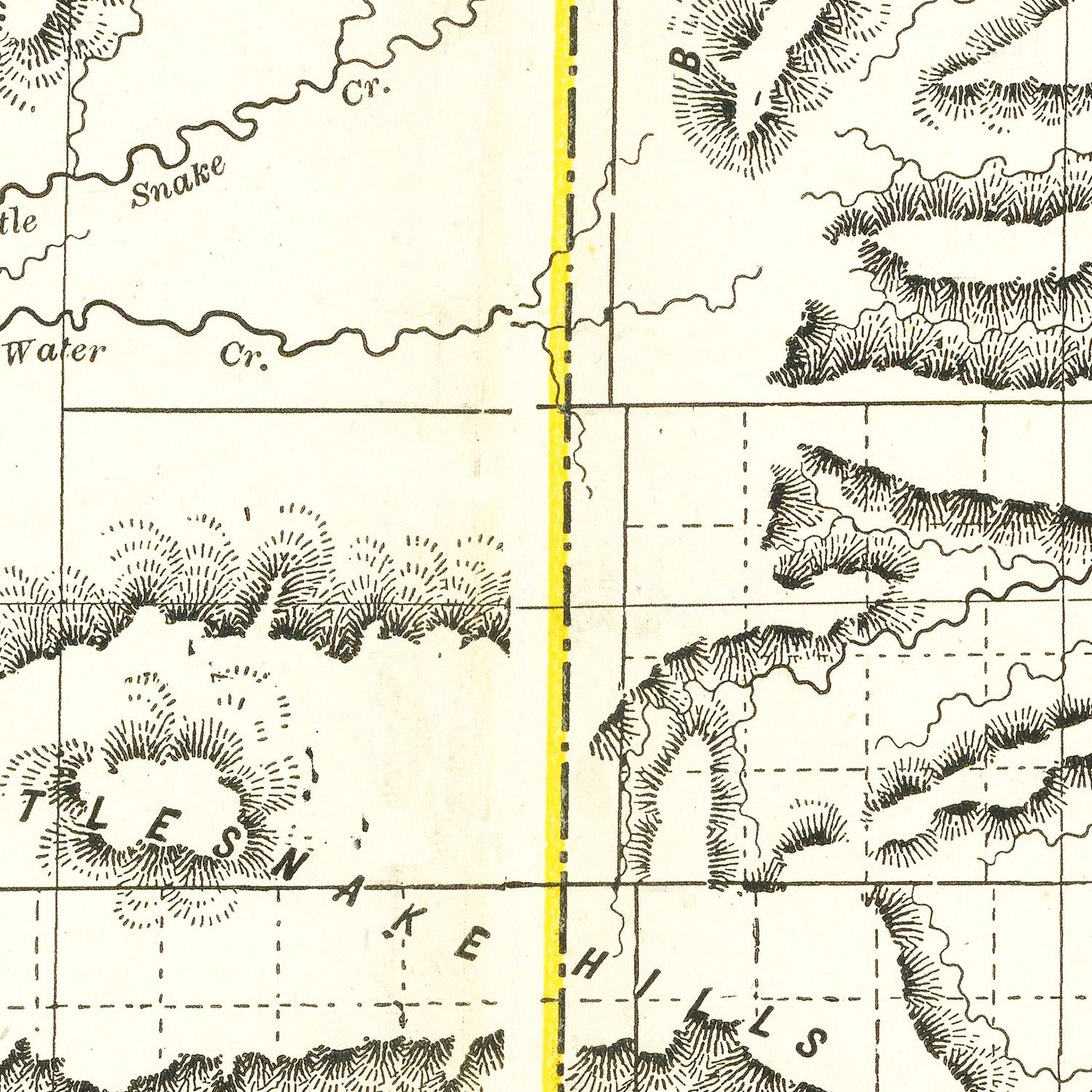 Vintage Map of Wyoming 1884