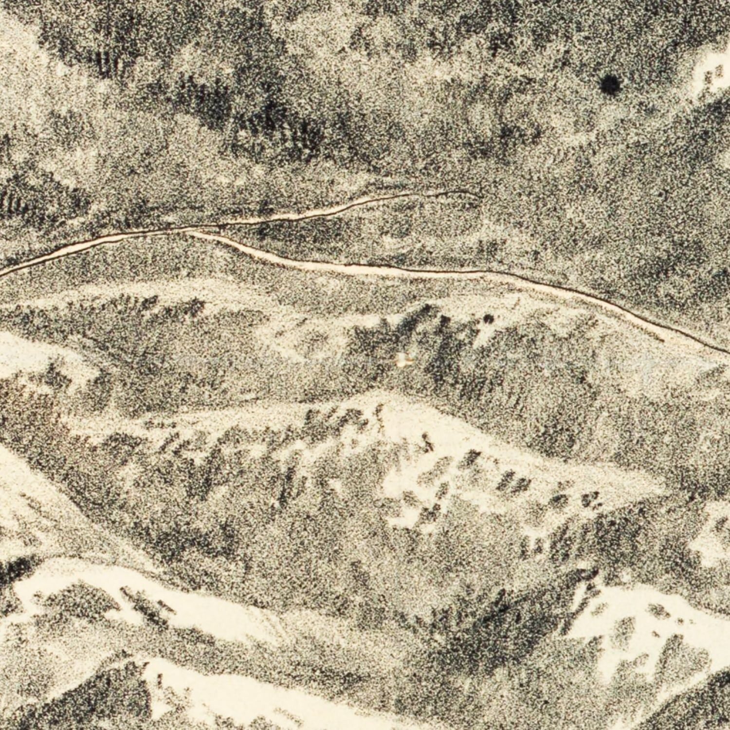 Vintage Map of the White Mountains, 1890