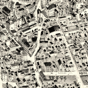 Vintage Map of Boston Highlands, Massachusetts 1888