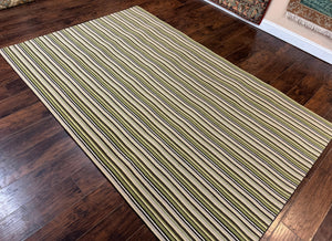 Stark Power Loomed Striped Rug 6x9, Multicolor Vintage Stark Carpet