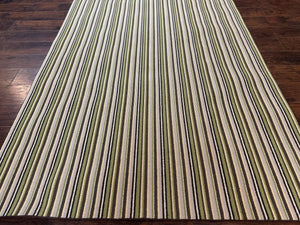 Stark Power Loomed Striped Rug 6x9, Multicolor Vintage Stark Carpet