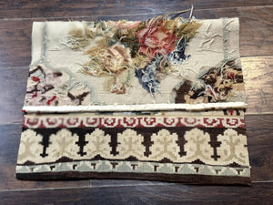Antique Bessarabian Flatweave Kilim Rug 2x3, Sampler Rug 2 x 3 ft, Small Flatweave, Wool Handmade