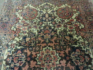 4' X 6' Antique Ultra Fine Handmade India Floral Oriental Wool Rug Carpet Nice