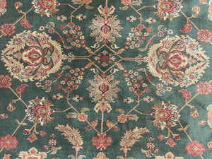 Karastan Rug 8.8 x 10 Samovar Teawash Agra #900-905, Vintage Wool Karastan Area Rug