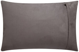 Genuine Cowhide Leather Decorative Throw Pillow - Navy Blue and Cream Hexagonal Patchwork