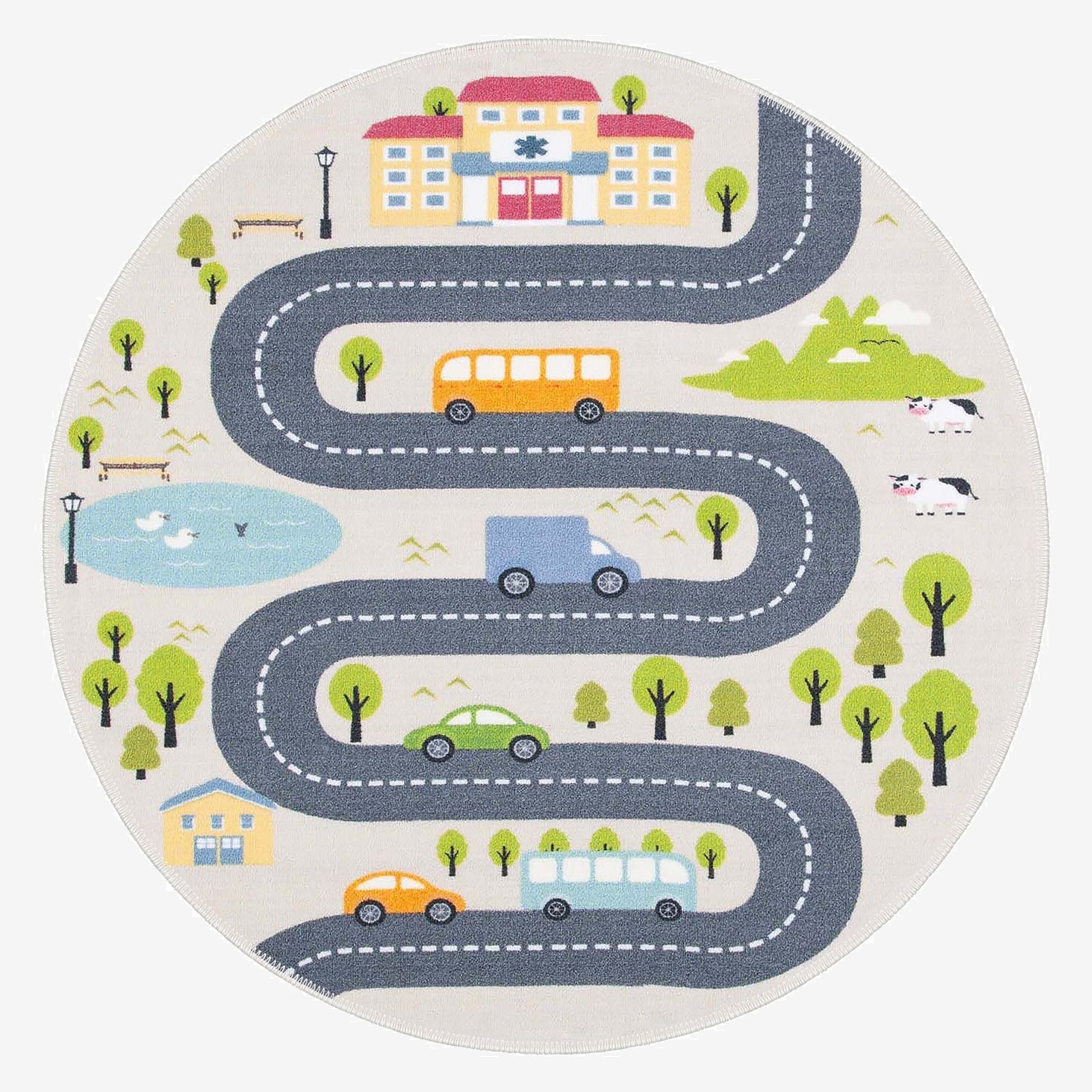 Cypher Area Rug - 3' Round