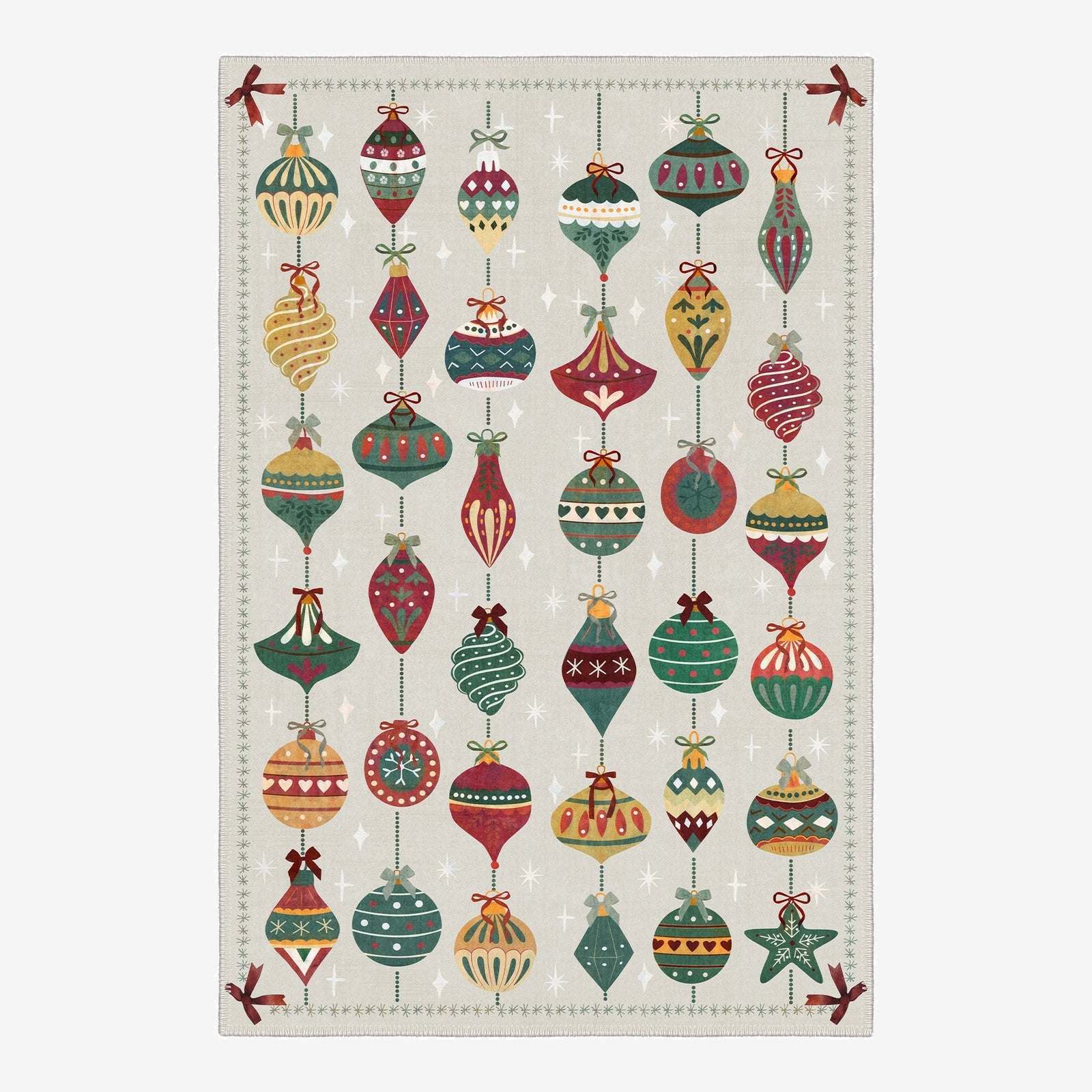 Wisconsin Christmas Rug - 2x3'
