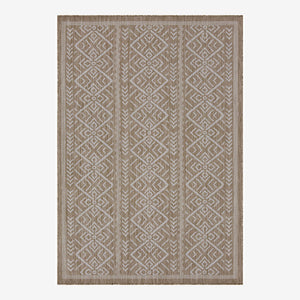 Brisk Beige Machine Woven Rug