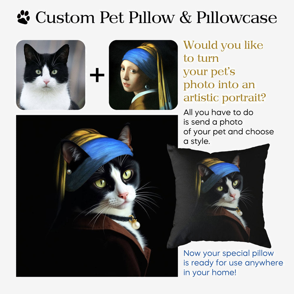 Custom Pet Pillow Cover
