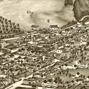 Vintage Map of St. Johnsville, New York 1890