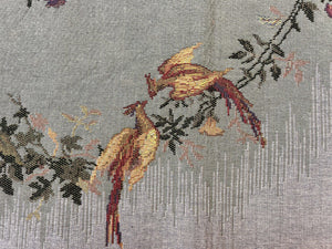 Vintage Tapestry 4 x 5.6, Adorned Elephant Pictorial