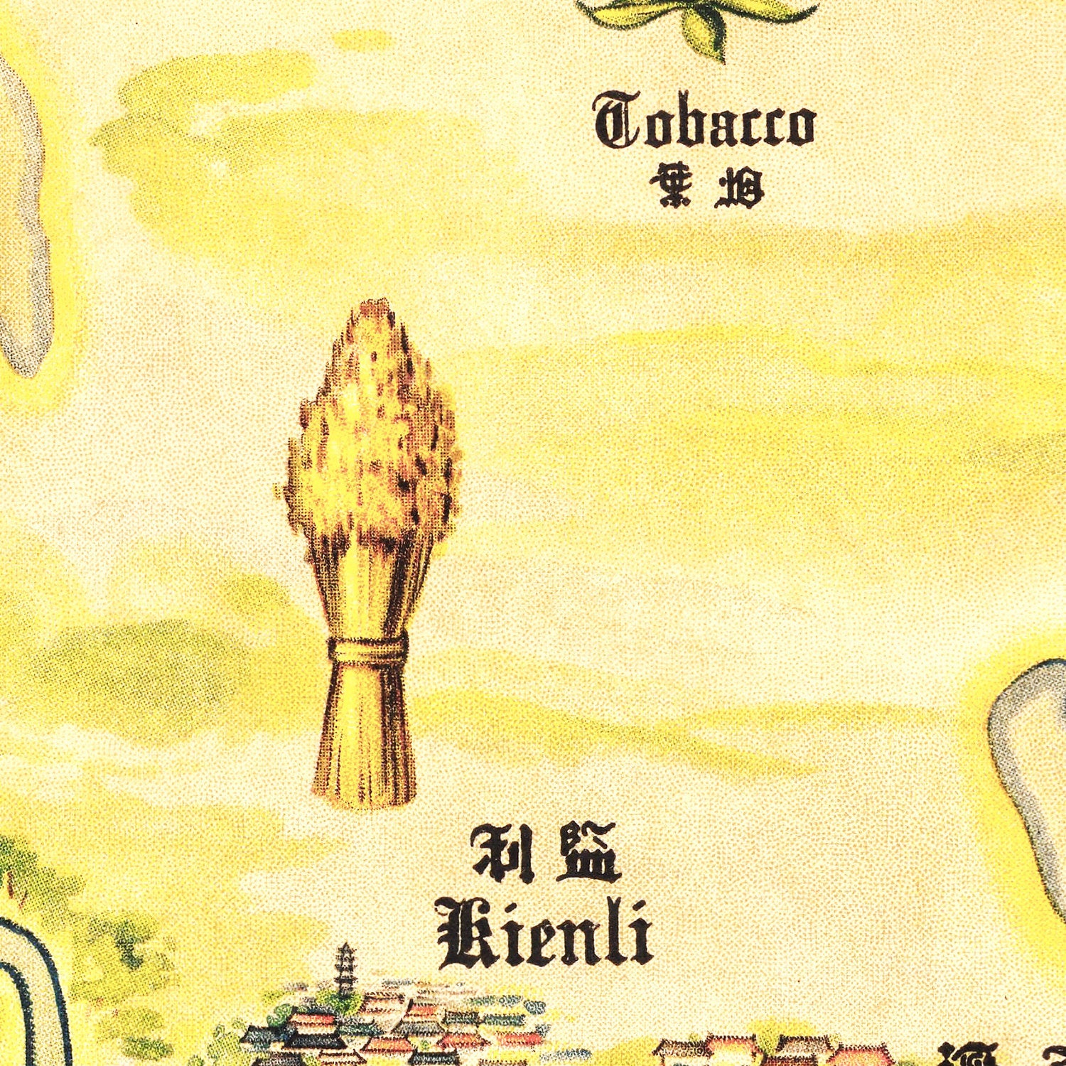 Vintage Map of Yangtze River Valley, 1930