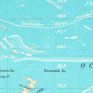 Erdkarte World Map, 1845
