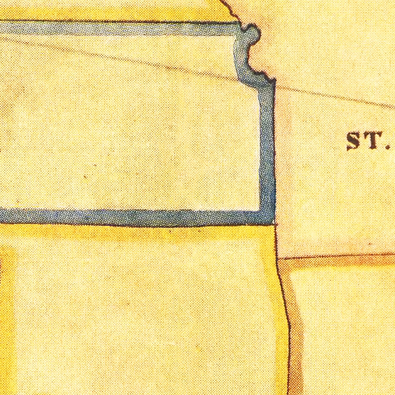 Vintage Map of United States 1926