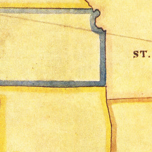 Vintage Map of United States 1926