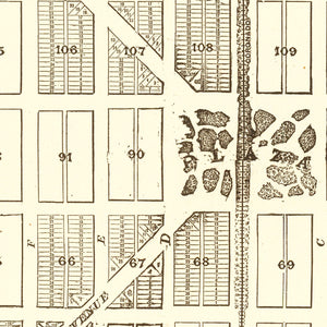 Vintage Map of Coronado Beach, California 1887
