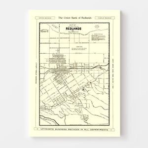 Vintage Map of San Jose, California 1899