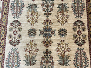 Karastan Rug 8.8 x 12, Ashara Amritsar #549, Oatmeal Color, Wool Pile Karastan Carpet, Discontinued Karastan Area Rug, Decorative