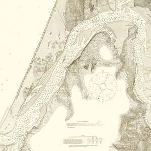 Vintage Map of Coos Bay, Oregon 1914