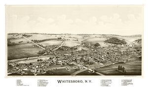 Vintage Map of Whitesboro, New York 1891