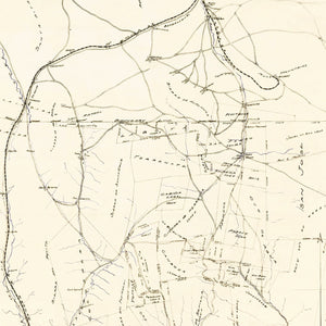 Vintage Map of Cochise County, California 1905